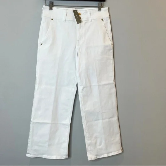 J Crew Slim Wide Jean Stacked Buttons NWT Size 26 - Picture 4 of 7